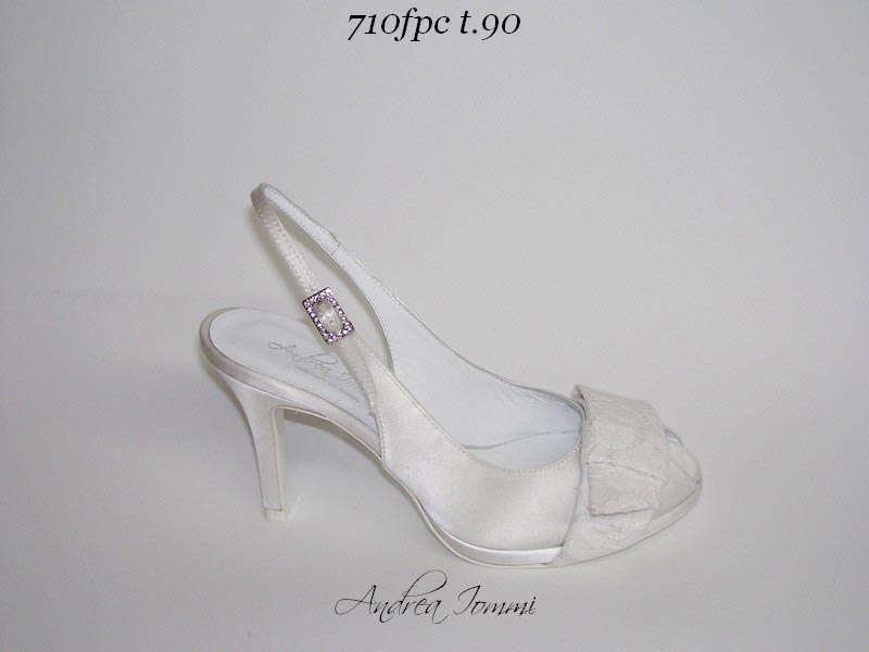 scarpe da sposa open toe