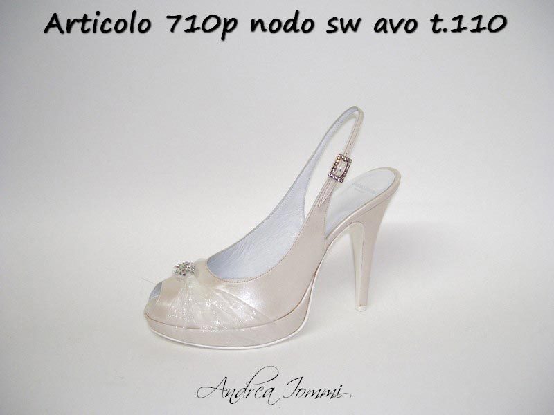 scarpe da sposa open toe