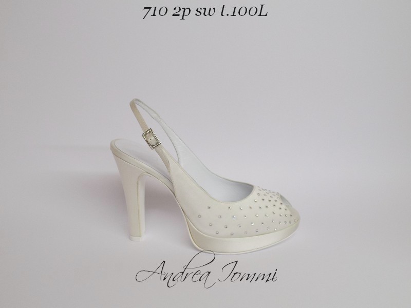 scarpe da sposa open toe