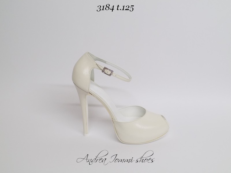 scarpe da sposa open toe