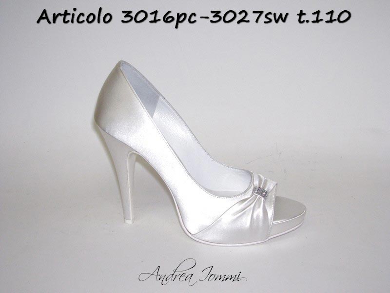 scarpe da sposa open toe