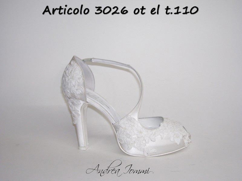 scarpe da sposa open toe