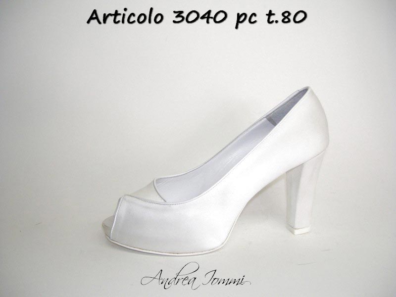 scarpe da sposa open toe