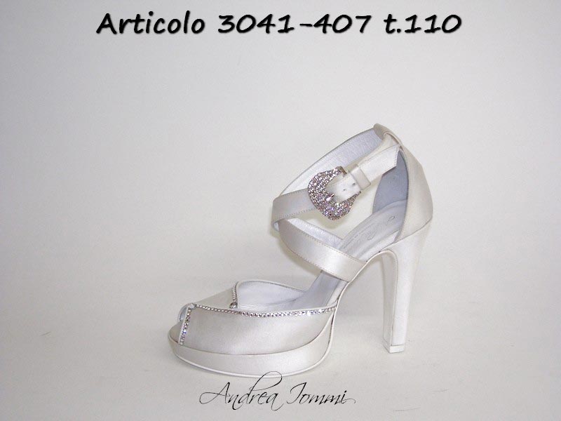 scarpe da sposa open toe