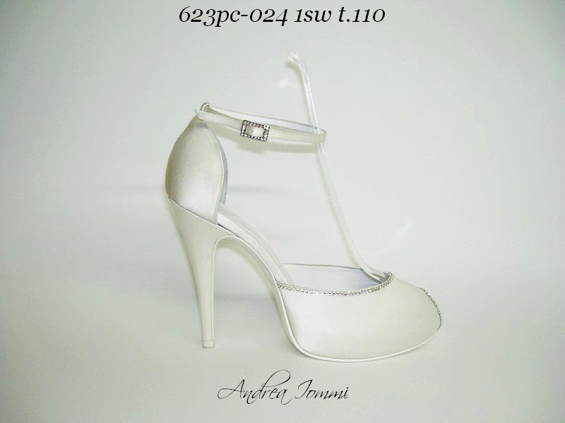 scarpe da sposa open toe