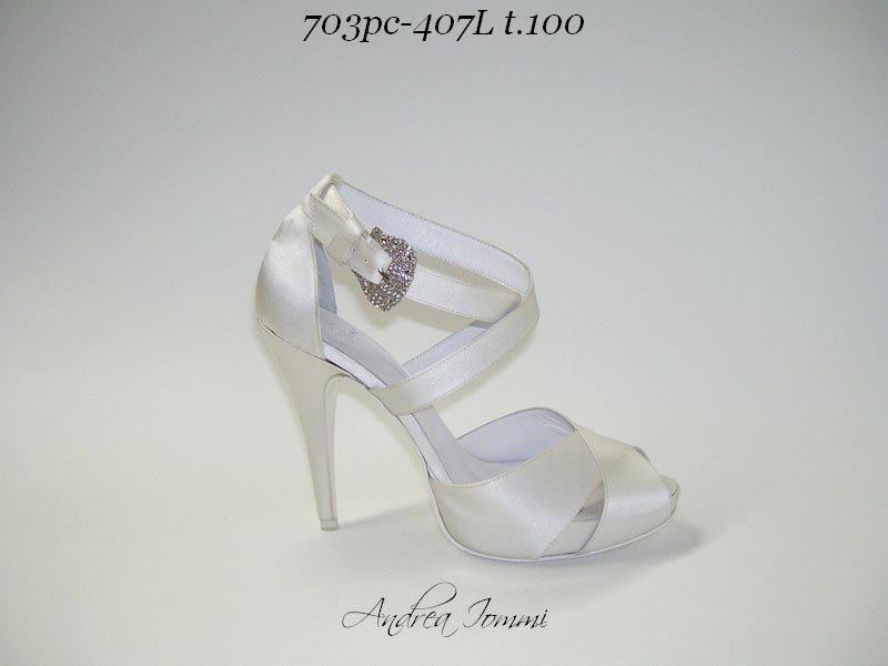 scarpe da sposa open toe