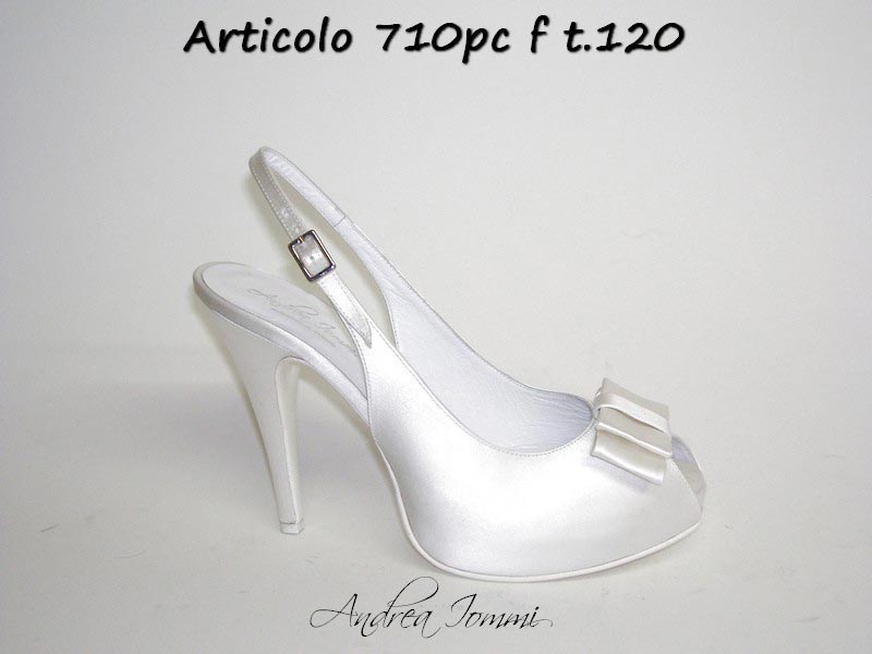 scarpe da sposa open toe