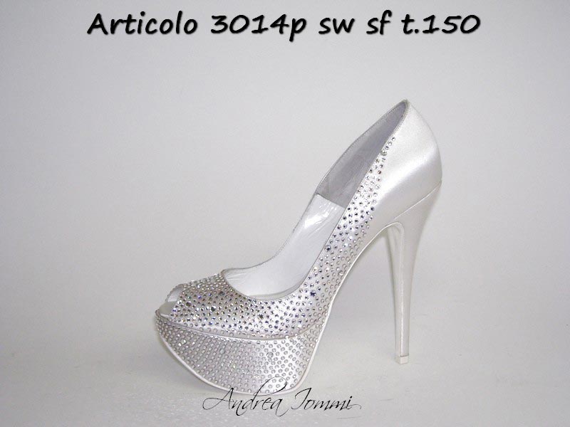 scarpe da sposa open toe