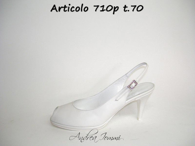 scarpe da sposa open toe