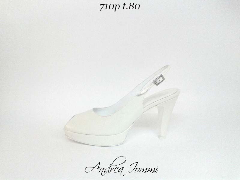 scarpe da sposa open toe