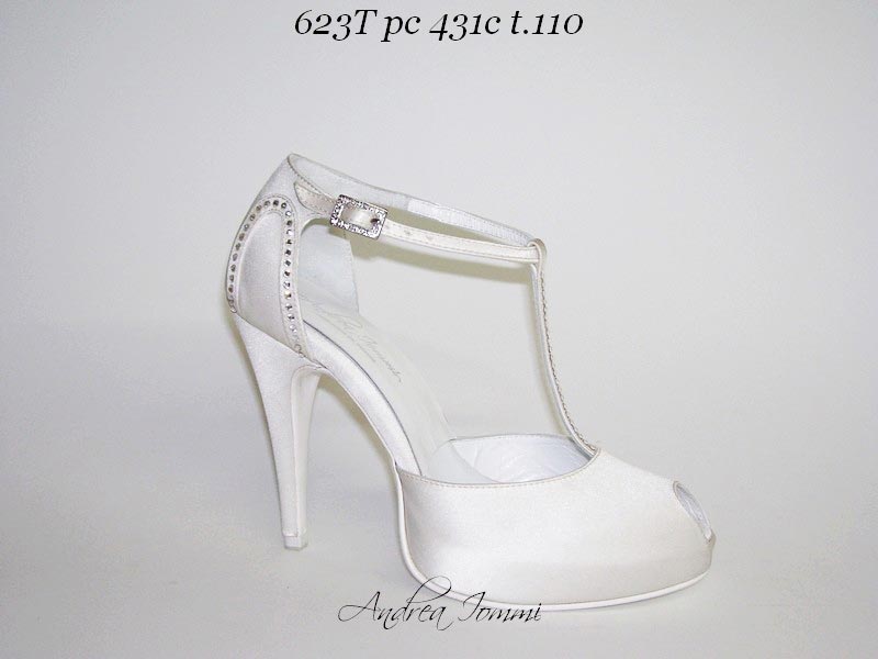 scarpe da sposa open toe