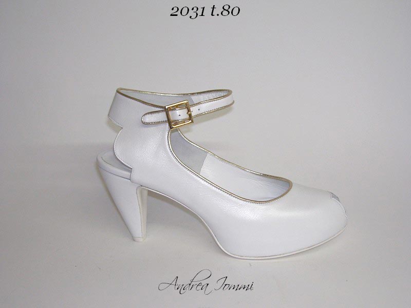 scarpe da sposa open toe