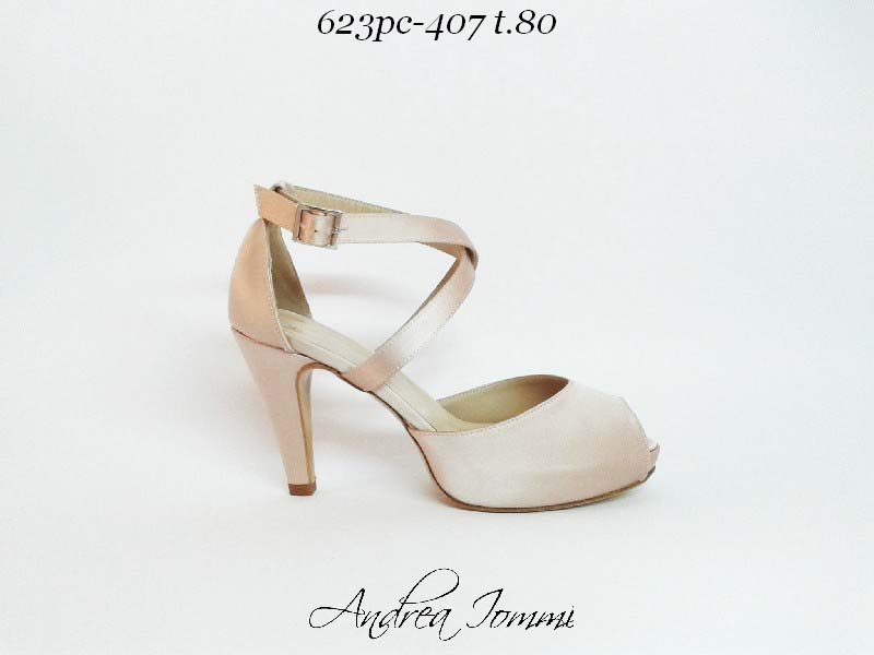 scarpe da sposa open toe