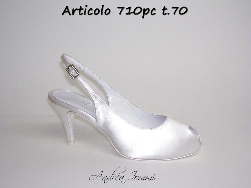 scarpe da sposa open toe