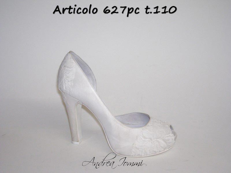 scarpe da sposa open toe