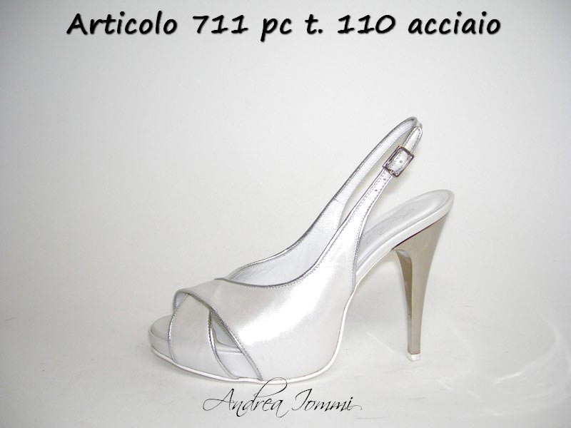 scarpe da sposa open toe