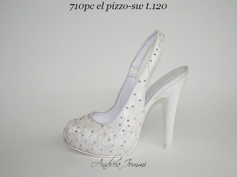 scarpe da sposa open toe