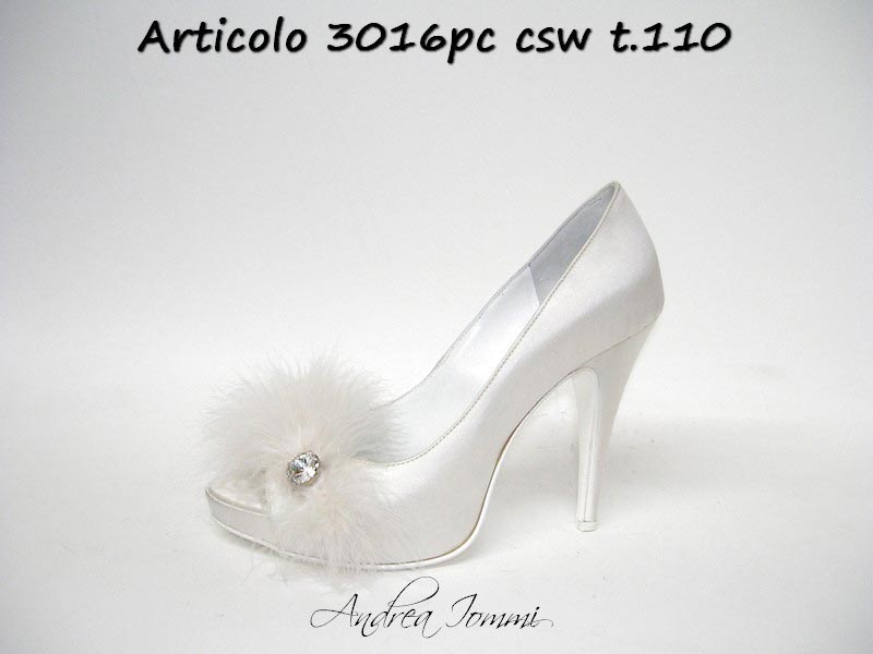 scarpe da sposa open toe