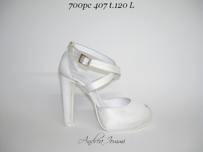 scarpe da sposa open toe