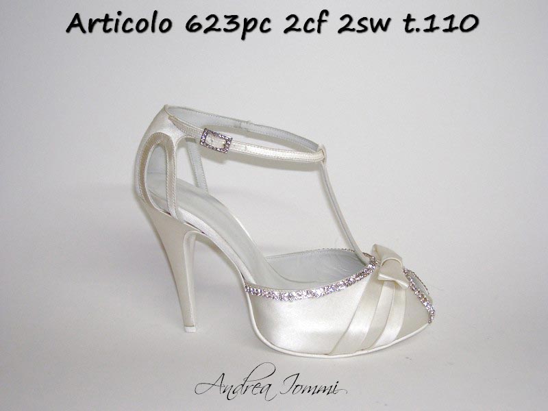 scarpe da sposa open toe