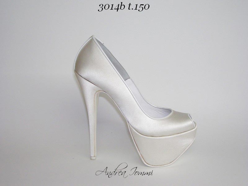 scarpe da sposa open toe