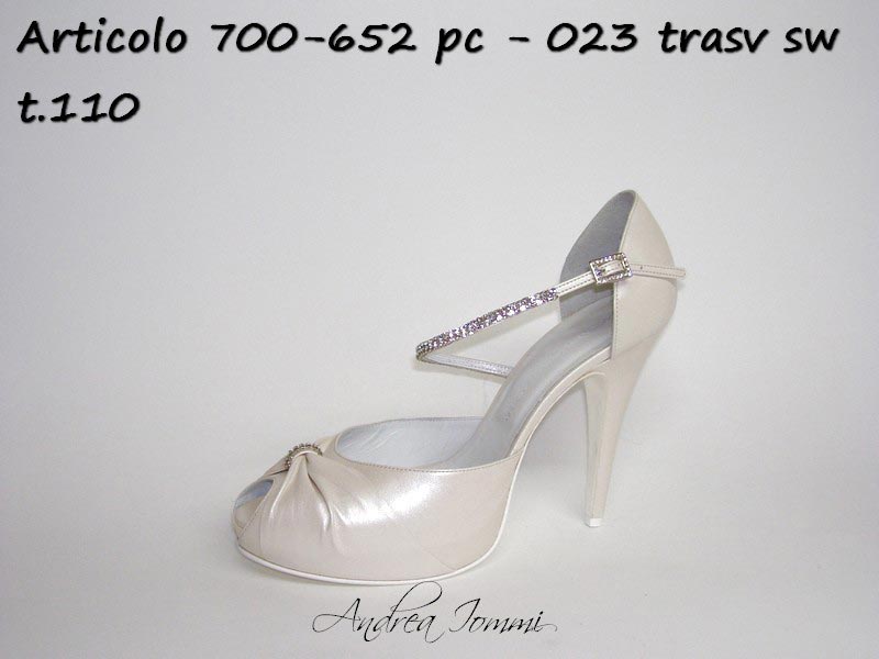 scarpe da sposa open toe