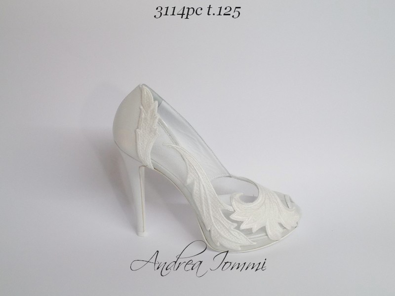 scarpe da sposa open toe
