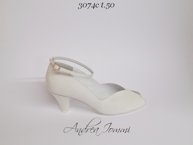 scarpe da sposa open toe