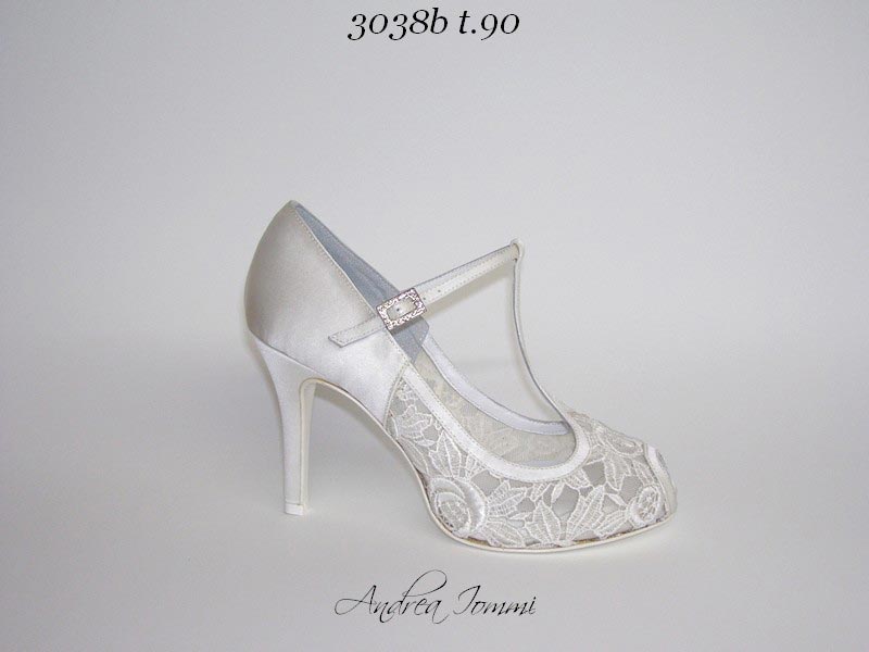 scarpe da sposa open toe