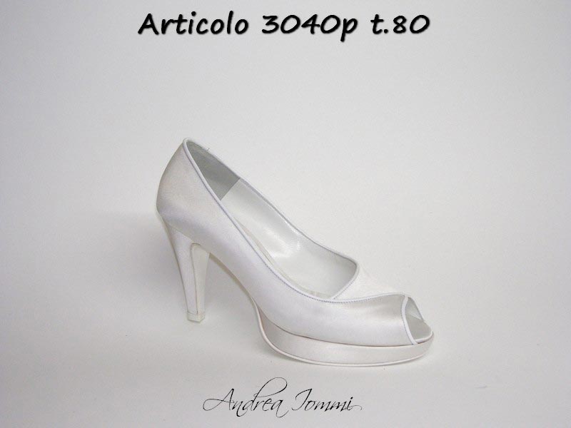 scarpe da sposa open toe