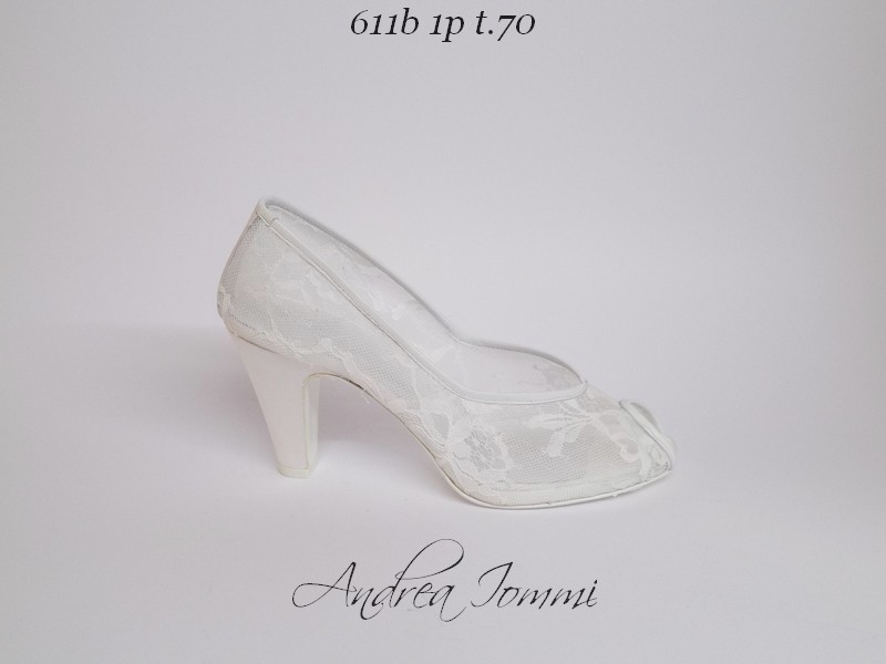 scarpe da sposa open toe