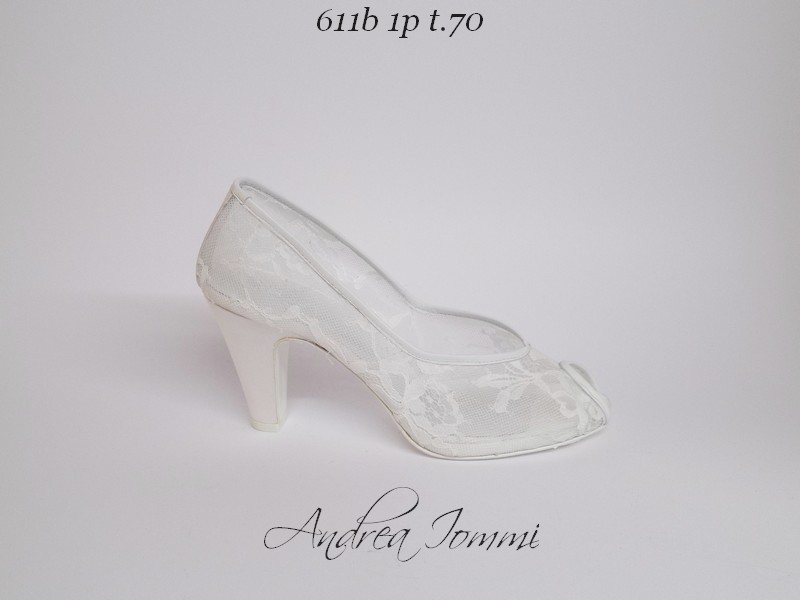 scarpe da sposa open toe