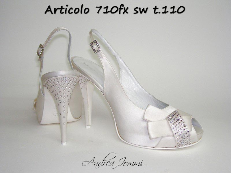 scarpe da sposa open toe