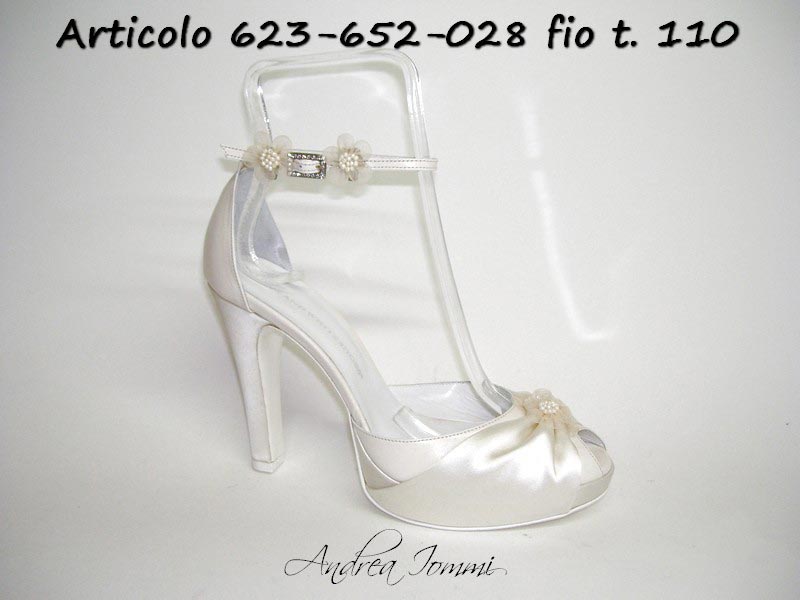 scarpe da sposa open toe