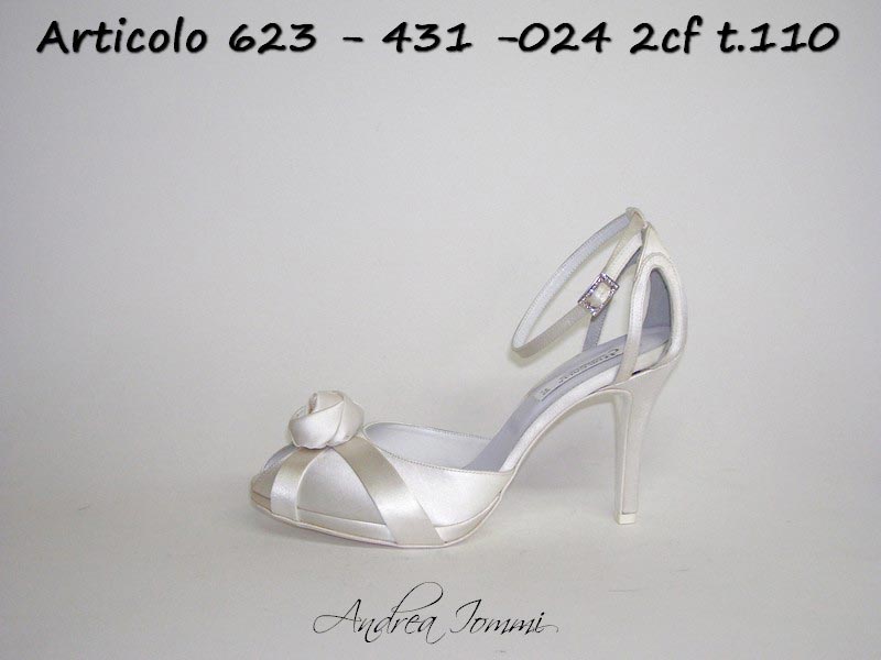 scarpe da sposa open toe
