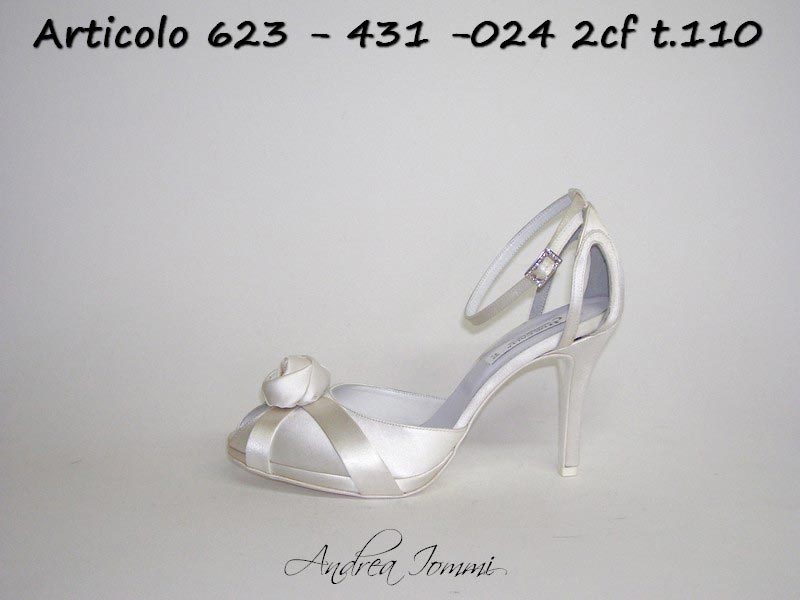 scarpe da sposa open toe