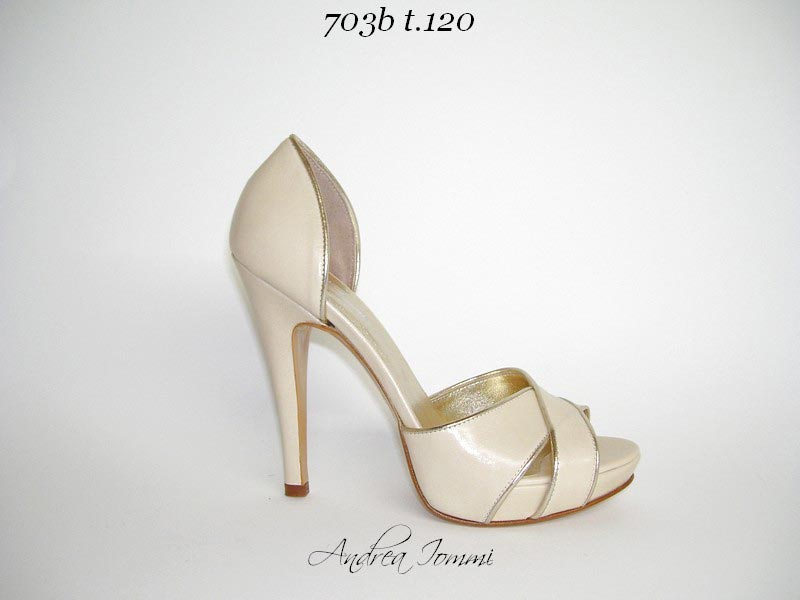 scarpe da sposa open toe