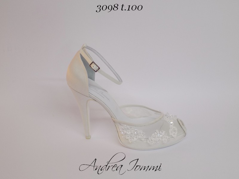 scarpe da sposa open toe