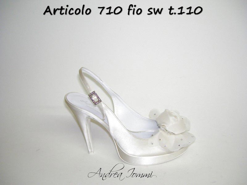 scarpe da sposa open toe