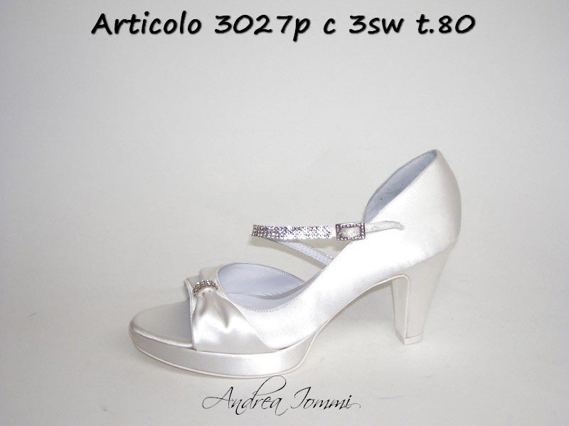 scarpe da sposa open toe