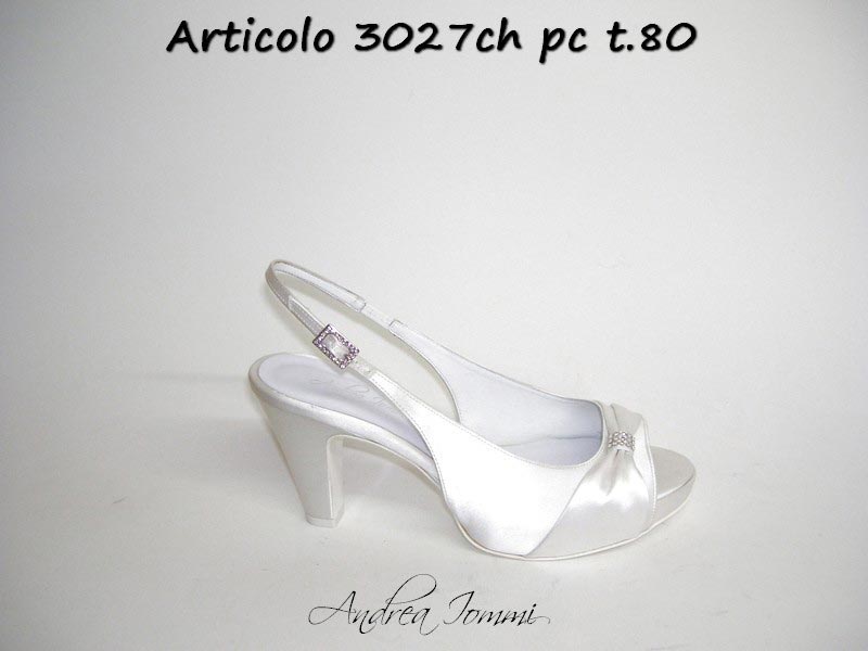 scarpe da sposa open toe