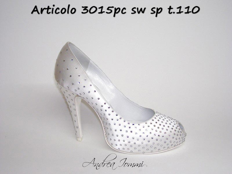 scarpe da sposa open toe