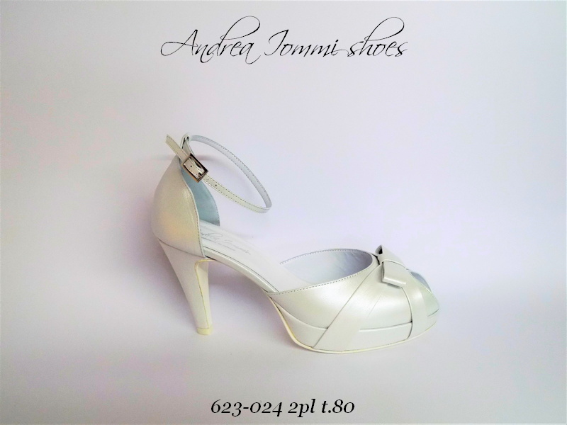 scarpe da sposa punta aperta made in Italy