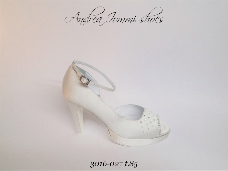 scarpe da sposa punta aperta made in Italy