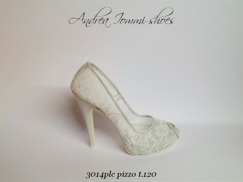 scarpe da sposa punta aperta made in Italy