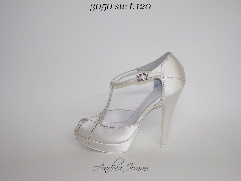 scarpe sposa open toe