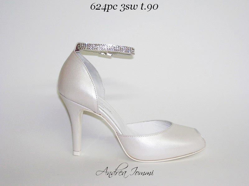 scarpe sposa open toe