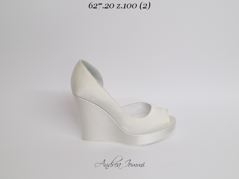 scarpe sposa open toe