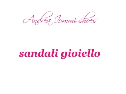 Sandali gioiello